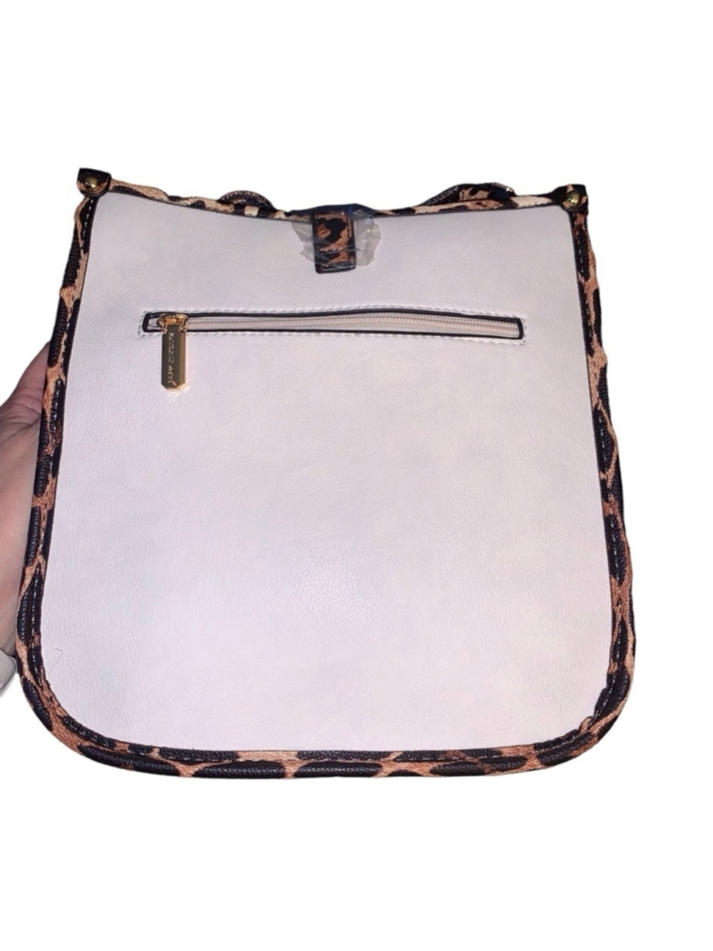 Montana West bucket bag leopard trim/straps - Picture 4 of 7
